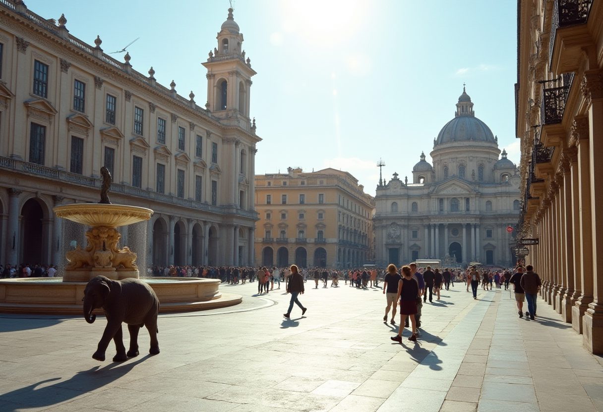 A view of Catania