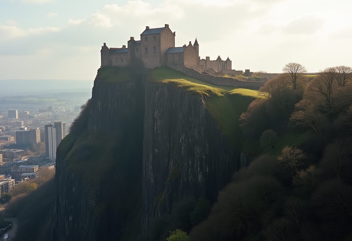 A view of Edinburgh