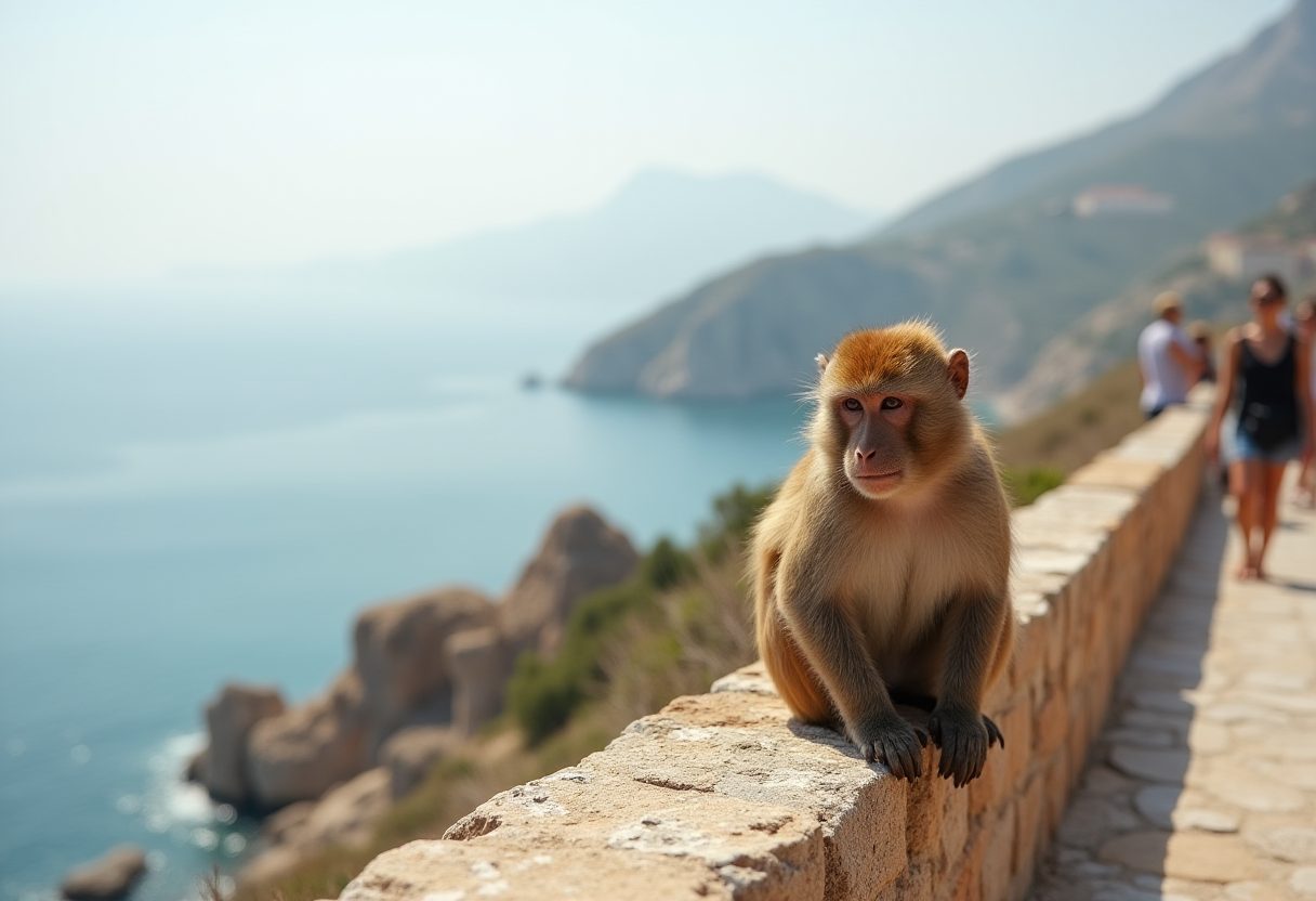 A view of Gibraltar