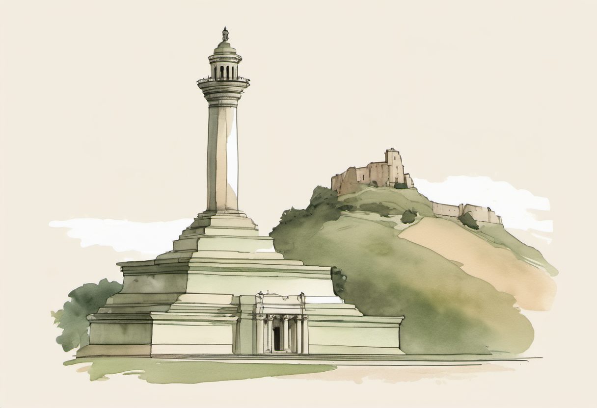 Watercolour scene of Jersey