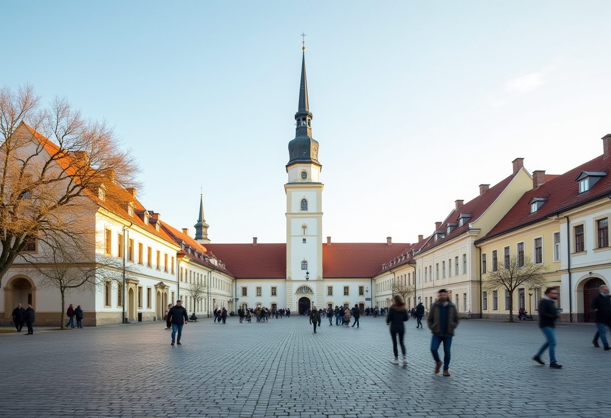 A view of Kaunas