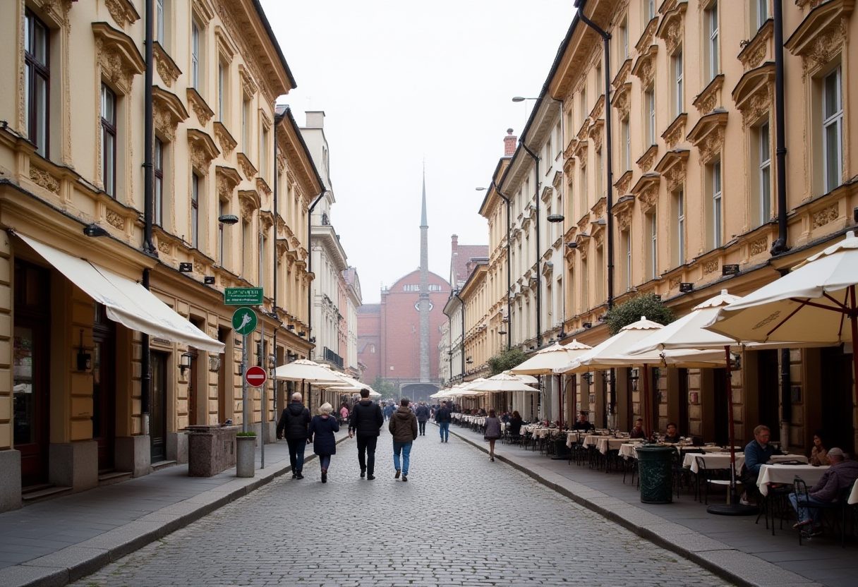 A view of Lodz