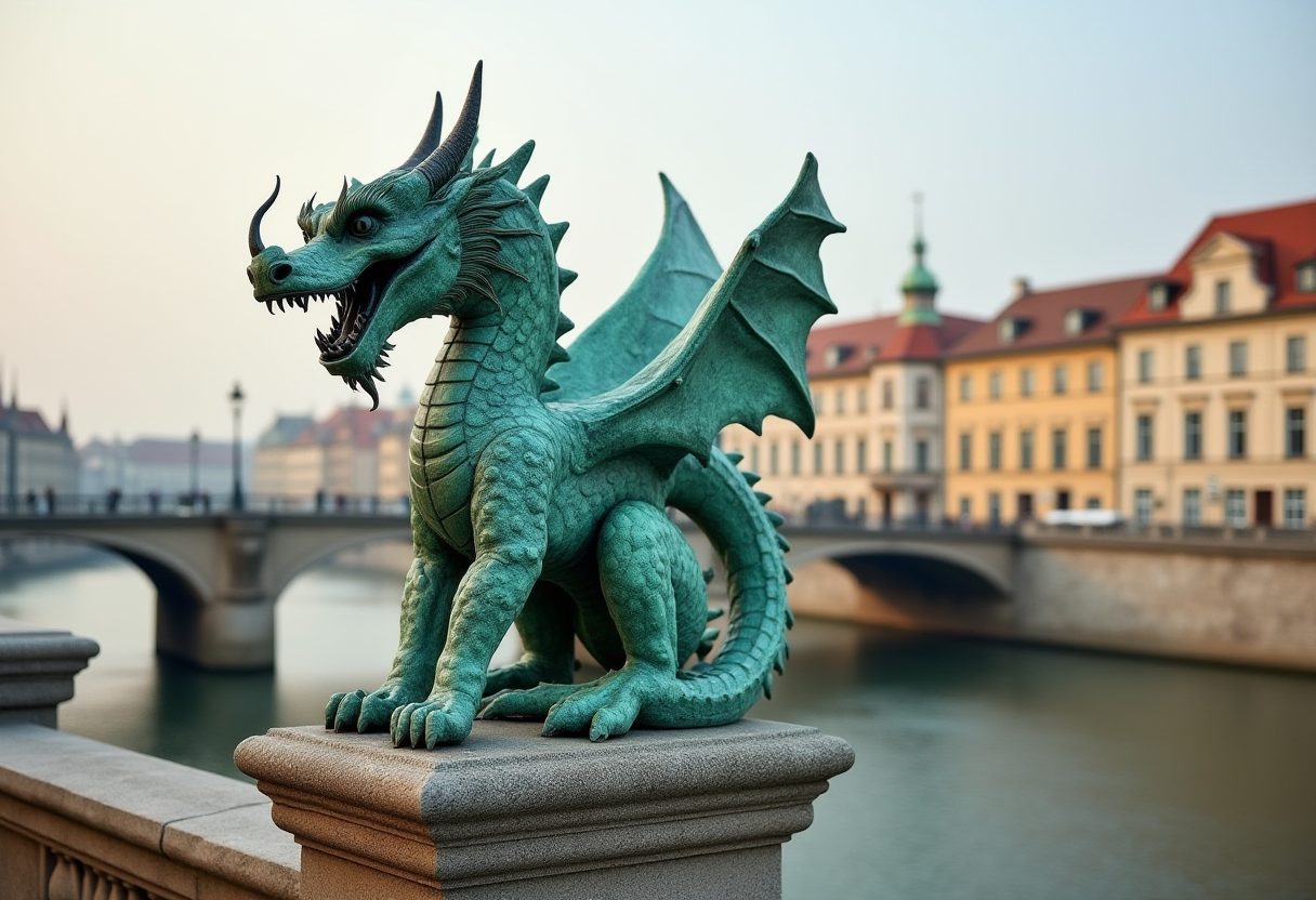 A view of Ljubljana