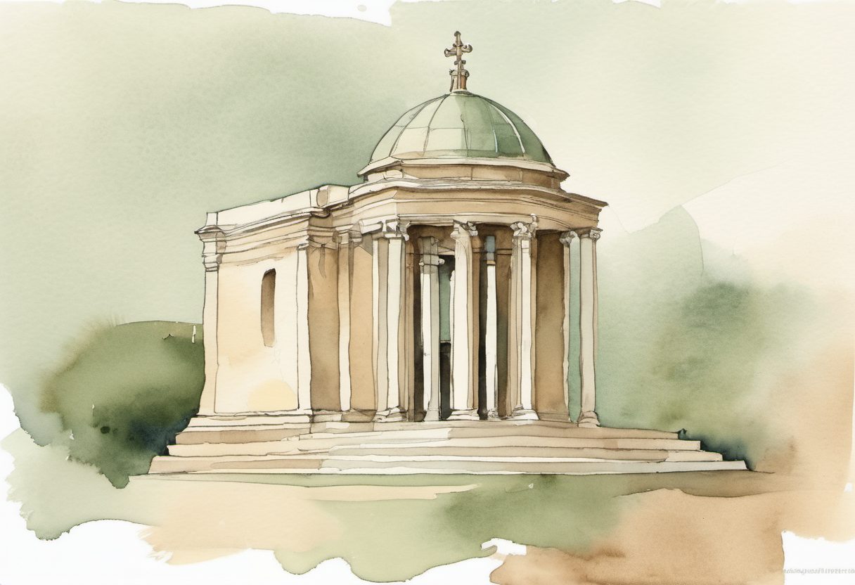 Watercolour scene of Malta