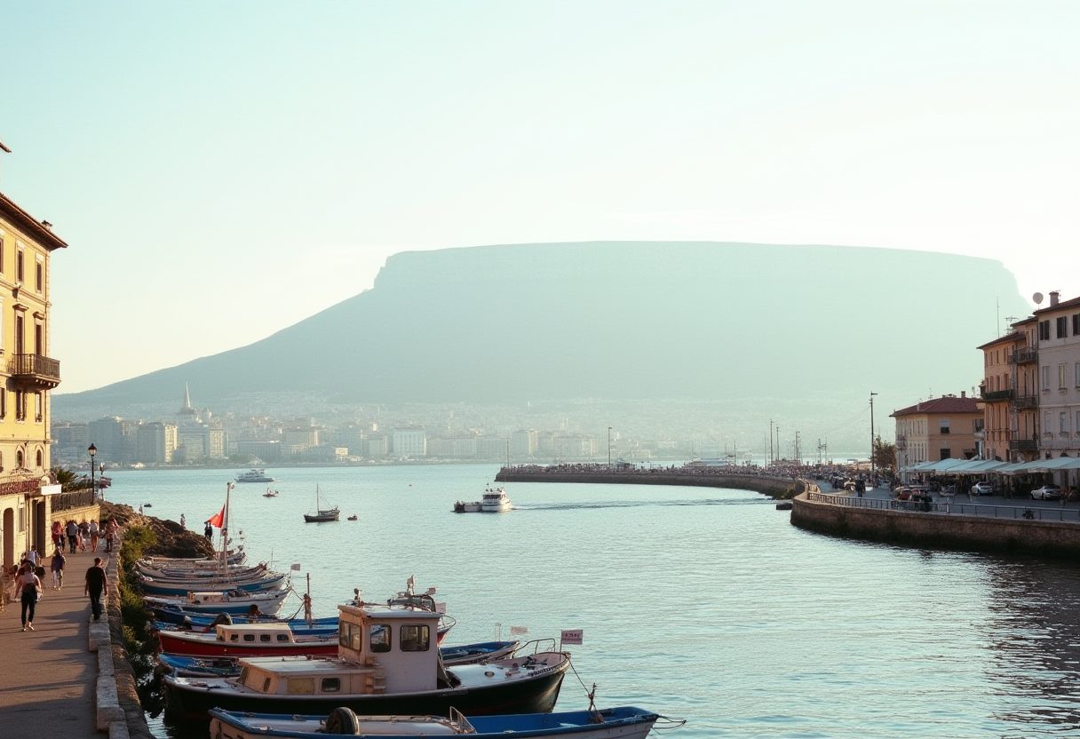 A view of Naples