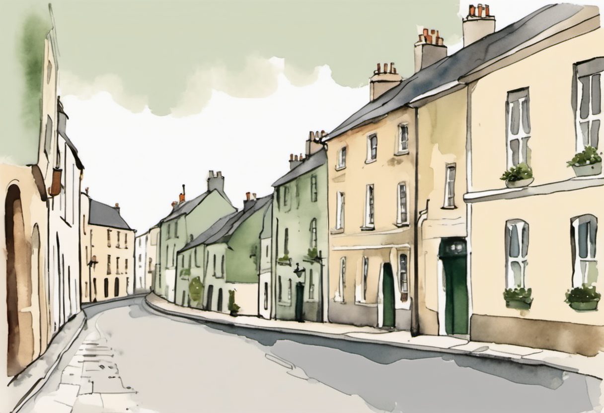 Watercolour scene of Shannon