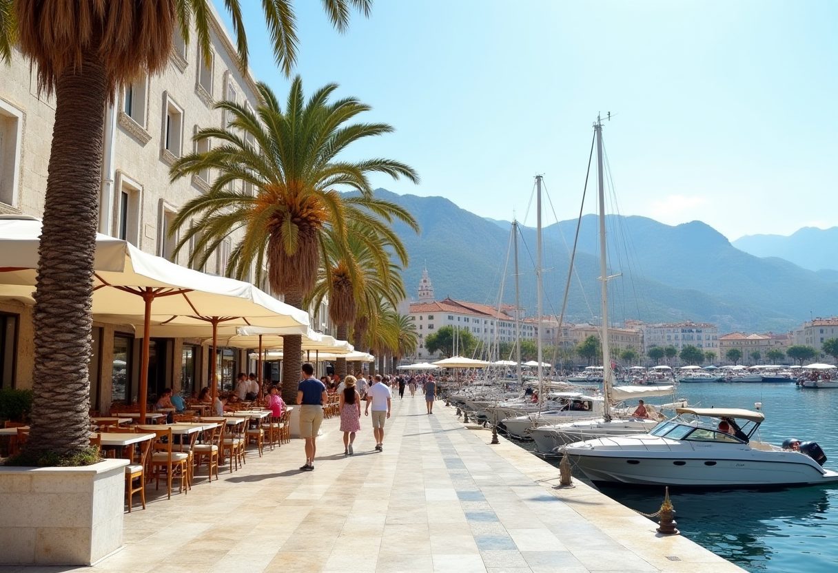 A view of Split
