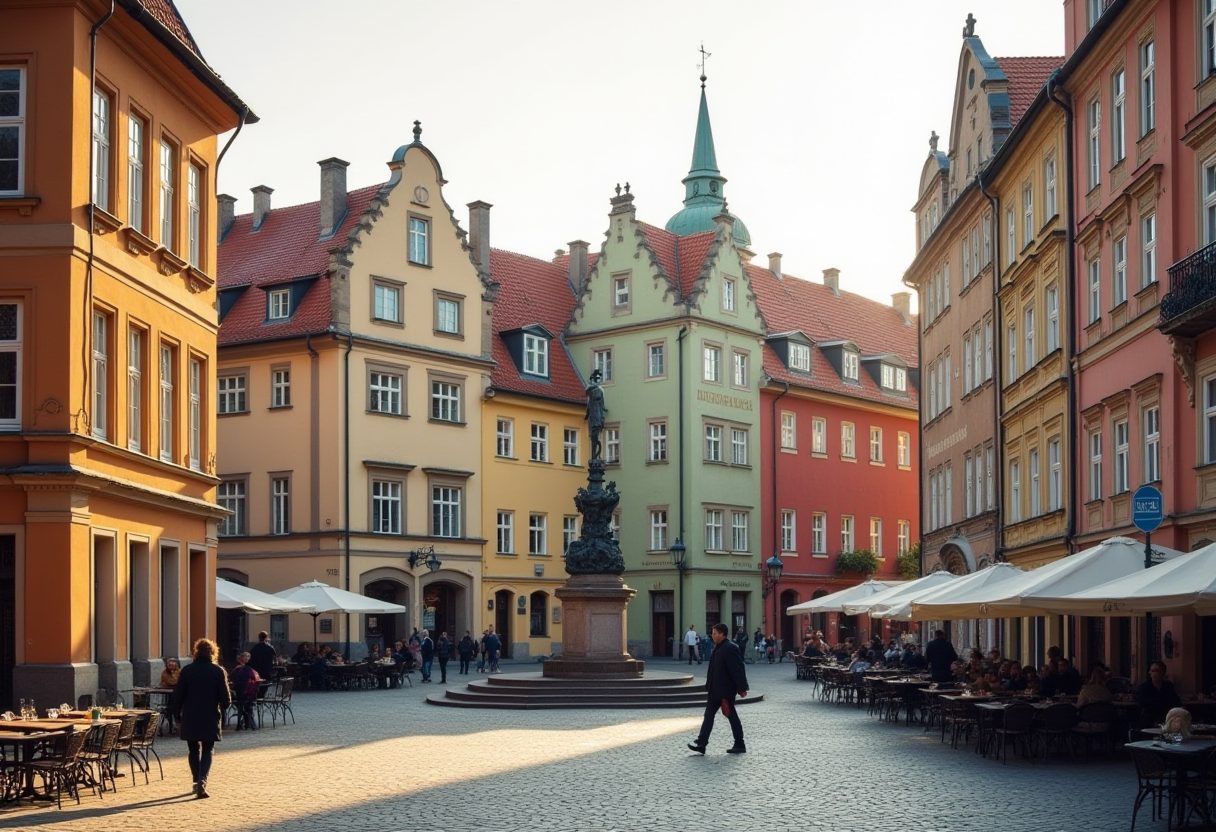 A view of Warsaw