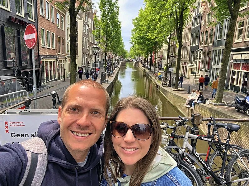 Us by a canal