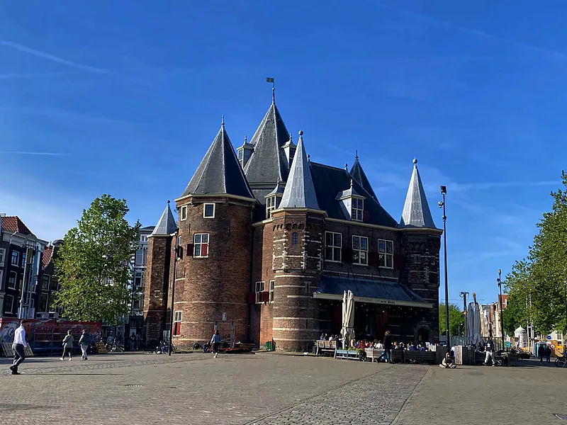 De Waag on Nieuwmarkt