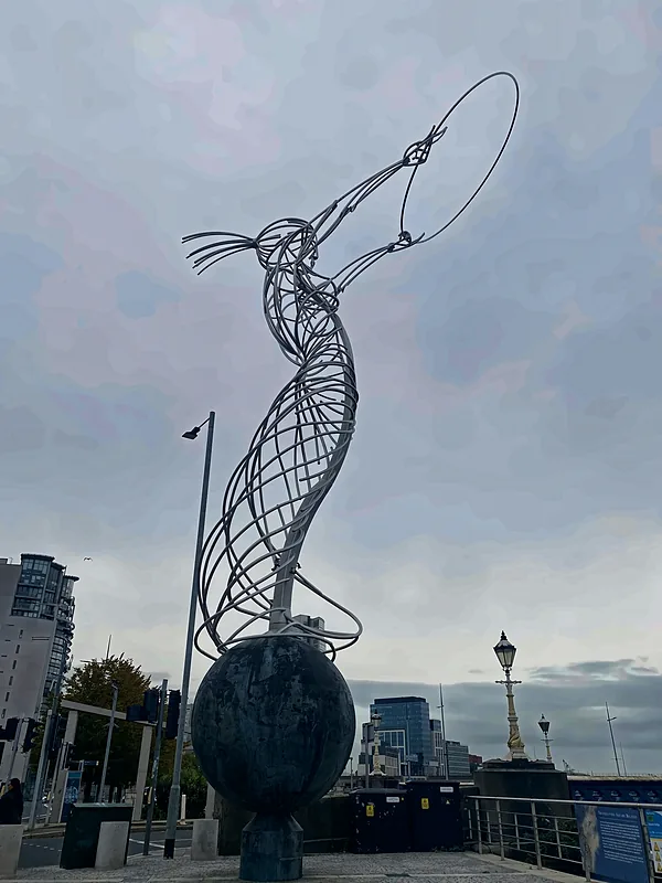 The Beacon of Hope sculpture