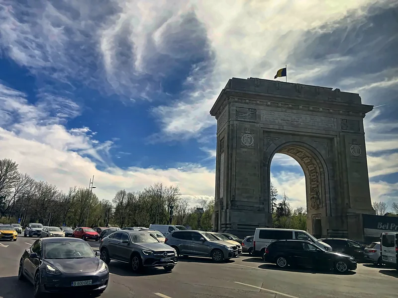 The Arcul de Triumf