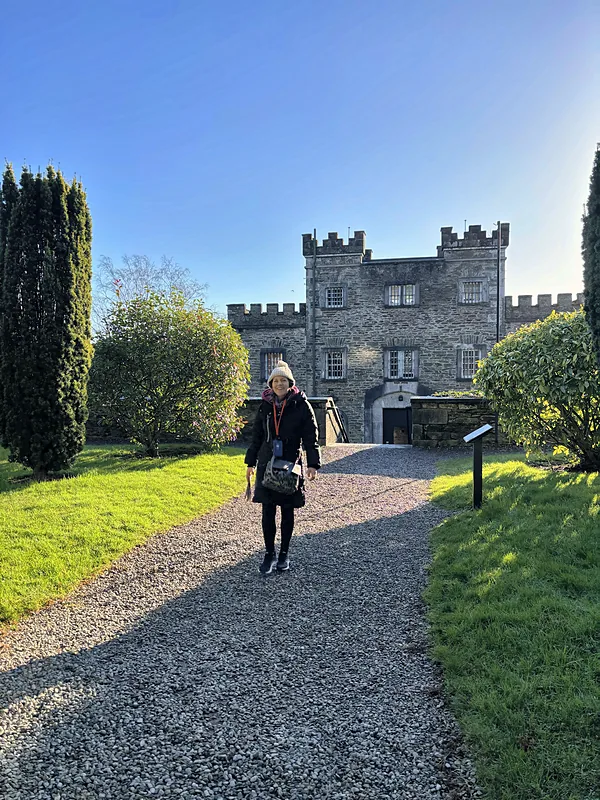 Walking up to Cork City Gaol
