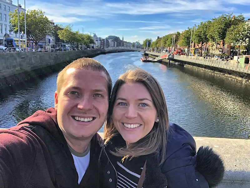 Us on the Liffey