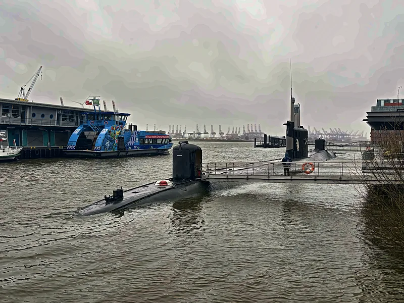 The U-434 submarine museum