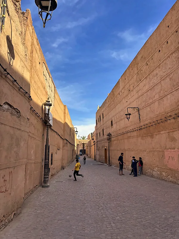 The medina walls