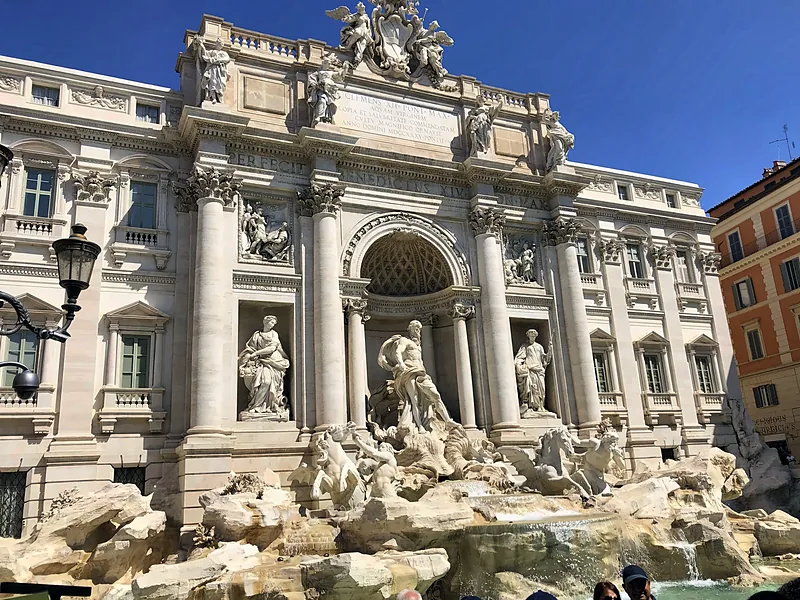 The Trevi Fountain