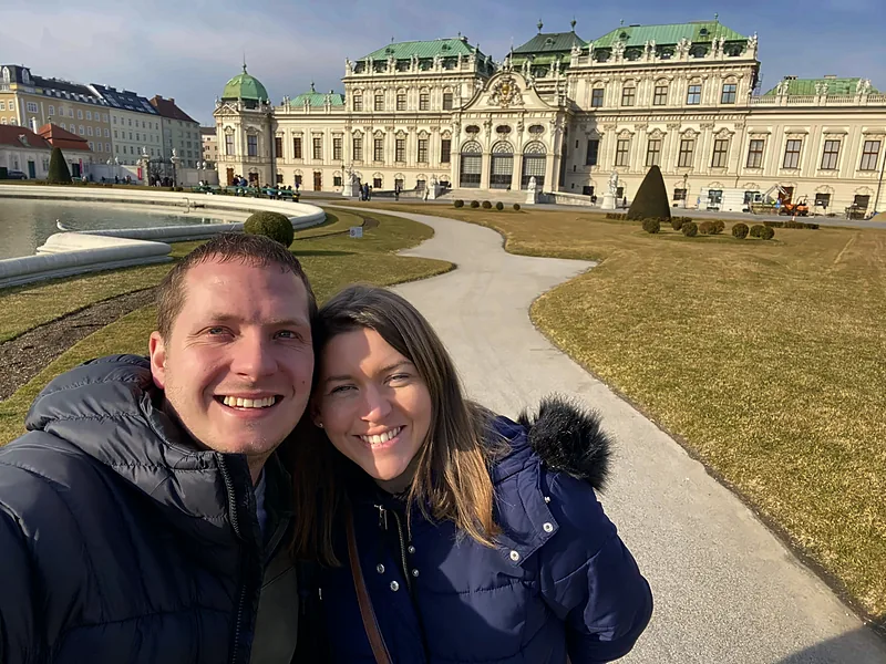 Us at the Belvedere