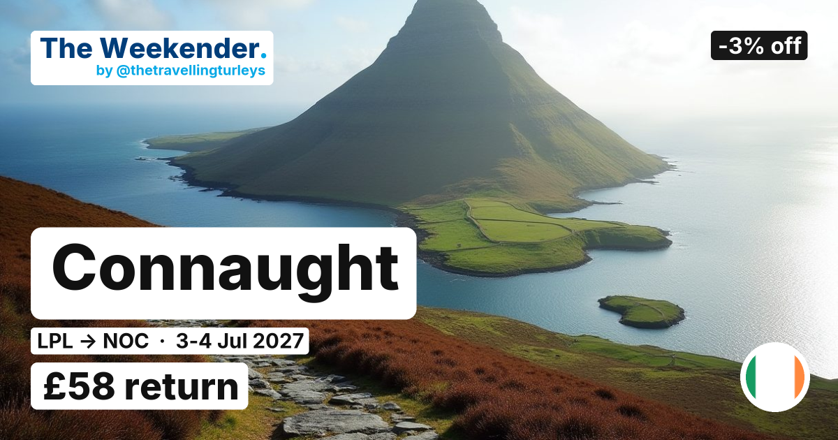 Connaught weekend break from Liverpool - £58 return