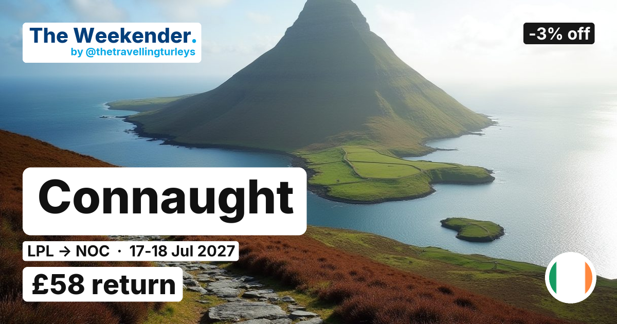 Connaught weekend break from Liverpool - £58 return