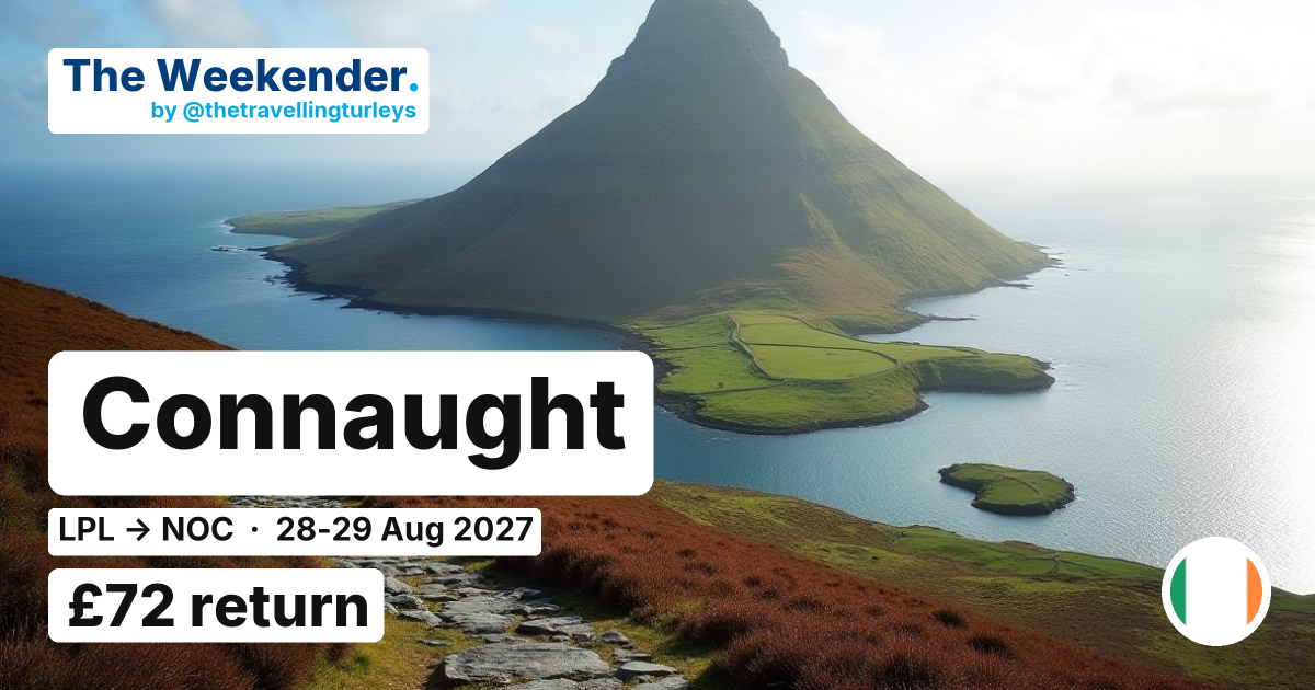 Connaught weekend break from Liverpool - £72 return